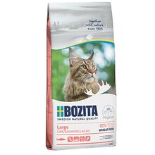 Kuivtoit kassipoegadele Bozita large wheat free lõhega, 2 kg