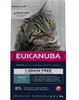 Kuivtoit kassidele Eukanuba Grain Free Adult lõhega, 2 kg