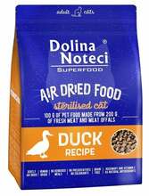 Kuivtoit kassidele Dolina Noteci Superfood Air Dried Duck, 1 kg