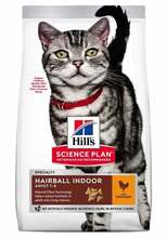 Kuivtoit kassipoegadele Hill's Science Plan Feline Adult Hairball Indoor kanaga, 1,5 kg
