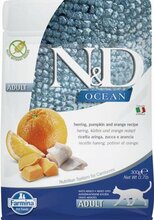 Kuivtoit kassidele Farmina N&D Ocean Cat Herring, Pumpkin and Orange Adult, 300 g