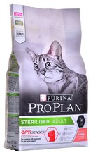 Kuivtoit steriliseeritud kassidele Purina Pro Plan Sterilised Adult Optisenses lõhega, 1,5 kg