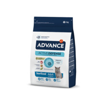 Kuivtoit steriliseeritud kassidele Advance Cat Sterilized, kalkuniga, 3 kg