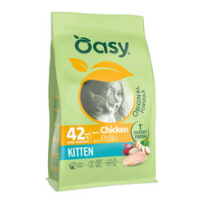 Kuivtoit kassipoegadele Oasy Original Kitten kanaga, 1.5 kg