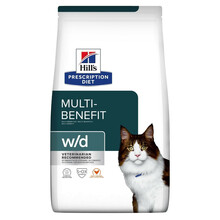 Kuivtoit kassidele Hill's Prescription Diet Feline w/d kanaga, 1,5 kg