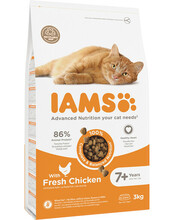 Kuivtoit eakatele kassidele IAMS For Vitality Senior, 3 kg
