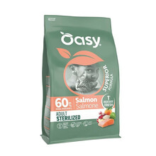 Kuivtoit kassidele Oasy Superior Adult Sterilized Salmon, 6 kg