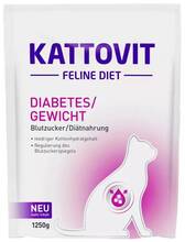 Kuivtoit kassidele Kattovit Diabetes, 1,25 kg
