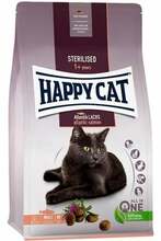 Kuivtoit kassipoegadele Happy Cat Supreme Adult Sterilised lõhega, 4 kg
