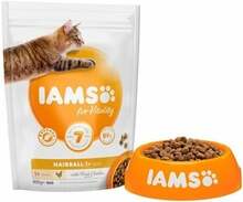Kuivtoit kassipoegadele Iams Vitality Hairball Control kanaga, 0.8 kg