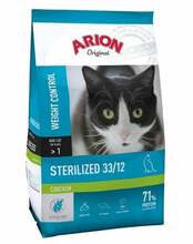 Kuivtoit kassipoegadele Arion Original Cat Sterilized, kanaga, 2 kg