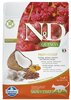 Kuivtoit kassidele Farmina N&D Quinoa Skin & Coat Cat Herring and Coconut Adult, 300 g