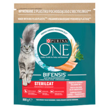 Kuivtoit kassipoegadele Purina ONE Bifensis Sterilcat, lõhe, 800 g
