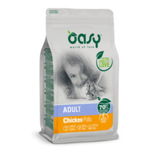 Kuivtoit kassidele Oasy Adult Cat Chicken kanaga, 7.5 kg