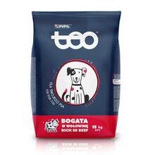Kuivtoit koertele Teo Rich in beef, 15 kg