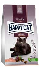 Kuivtoit kassipoegadele Happy Cat Supreme Adult Sterilised lõhega, 1.3 kg