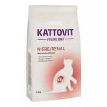 Kuivtoit kassidele Kattovit Feline Diet Renal, 4 kg