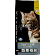 Kuivtoit steriliseeritud kassidele Matisse Neutered, lõhega, 10 kg