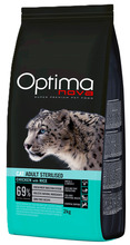 Kuivtoit steriliseeritud kassidele Optimanova Cat Sterilised Chicken & Rice, 6 kg