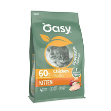 Kuivtoit kassipoegadele Oasy Superior Kitten Chicken, 1.5 kg
