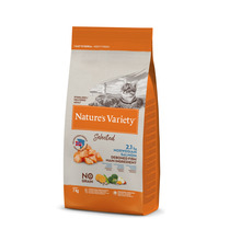 Kuivtoit kassidele Nature's Variety Selected Sterilized lõhega, 7 kg