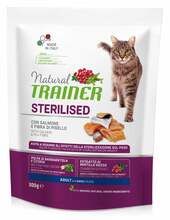 Kuivtoit kassipoegadele Natural Trainer Sterilised Salmon, 0.3 kg