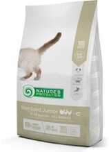 Kuivtoit noortele steriliseeritud kassidele Nature's Protection Sterilised Junior linnuliha ja krilliga, 2 kg