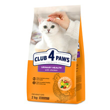 Kuivtoit kassipoegadele Club 4 Paws Premium Urinary Health, 2 kg