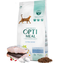 Kuivtoit kassidele Optimeal tursaga, 10 kg