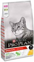 Kuivtoit kassidele Purina Pro Plan Original Adult kanaga ja riisiga, 10 kg