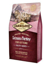 Kuivtoit kassipoegadele Carnilove Kitten Salmon & Turkey, 6 kg