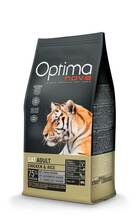 Kuivtoit kassidele Optima Nova Cat Adult Chicken & Rice, 8 kg