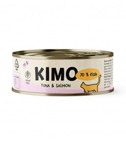 Konserv kassidele Kimo Tuna & Salmon, 70 g
