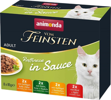 Märgtoit kassipoegadele Animonda Vom Feinsten Adult Raffinesse in sauce, 8 x 85 g