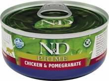 Konserv kassipoegadele Farmina N&D Cat Prime kana ja granaatõun, 70 g