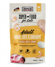 Mac's konserv kassidele pardiliha ja krevettidega, 100 g