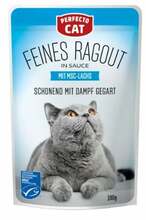 Kassikonserv Perfecto Feines Ragout lõhega, 100 g