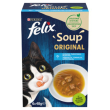 Felix supp Original Fish Flavours, 6 x 48 g