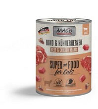 Konserv kassidele Mac's Cat veiseliha ja kanasüdametega, 800 g