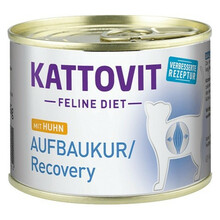 Märgtoit kassidele Kattovit Recovery, kanaga, 185 g