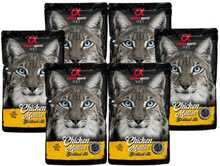Märgtoit kassidele Alpha Spirit Wet kanaga, 6 x 85 g