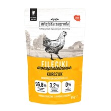 Märgtoit kassidele WIEJSKA ZAGRODA kana monoproteiinifilee, 85 g