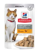 Konserv kassipoegadele Hill's Science Plan Sterilized Cat Young Adult kanaga, 85 g