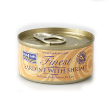 Märgtoit kassidele Fish4Cats Sardine with Shrimp, 70 g