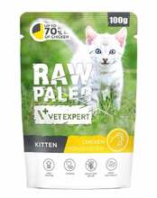 Märgtoit kassipoegadele Vetexpert Raw Paleo Kitten Chicken, 100 g