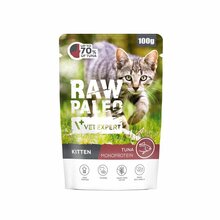 Märgtoit kassipoegadele Vetexpert Raw Paleo Kitten Tuna, 100 g