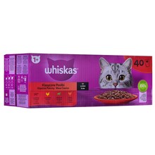 Märgtoit kassidele Whiskas Classic Meals in Sauce, 40x85g