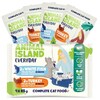 Märgtoit kassidele Animal Island Everyday kalkuni ja valge kala fileedega, 4 x 85 g