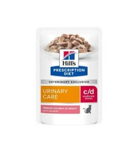 Dieettoit kassipoegadele Hill's Prescription Diet c/d Urinary Stress lõhega, 12 x 85 g