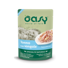 Konserv kassidele Oasy guljašš tuunikala ja molluskitega, 70 g